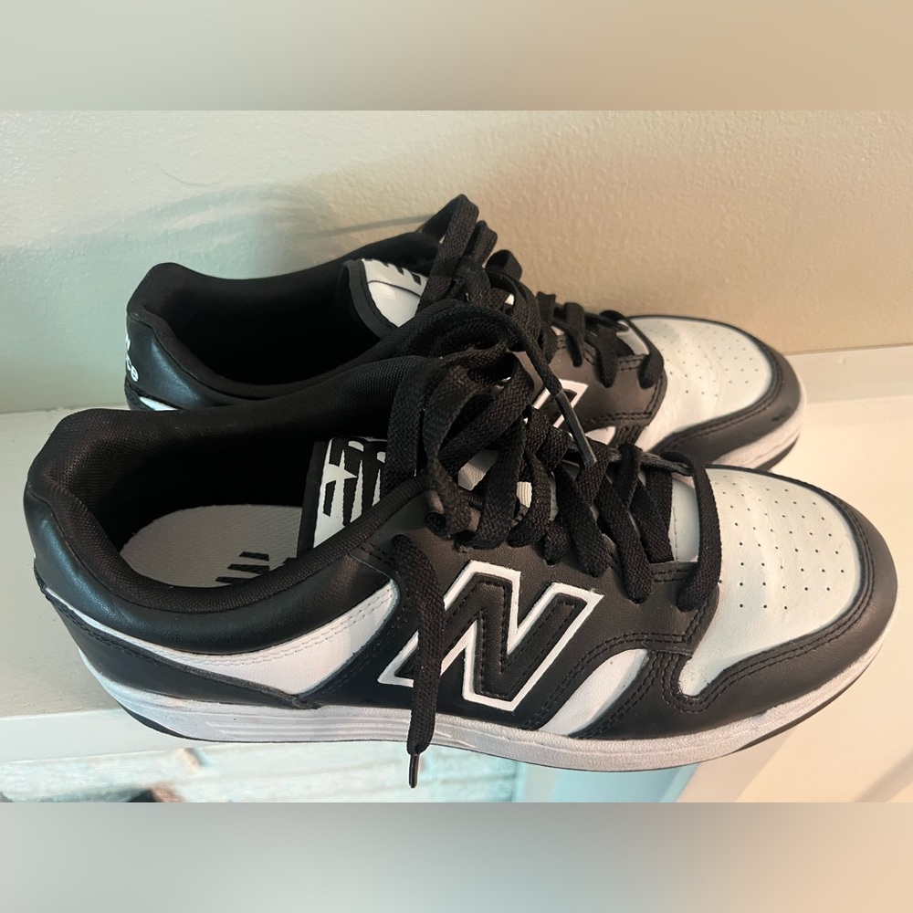 New Balance Monochrome Athletic Shoes